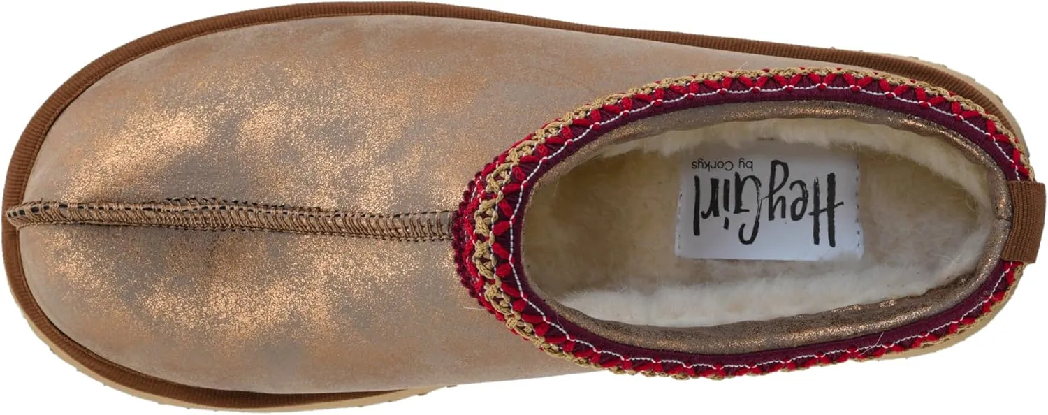 Corkys Footwear Pillow Talk 1.75-Inch Platform Slippers, Faux Fur Lining, Cozy Indoor/Outdoor Footwear for Fall & Winter