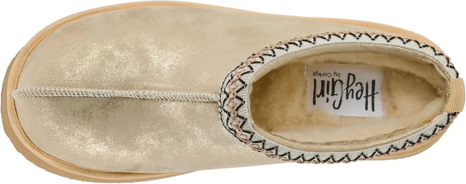 Corkys Footwear Pillow Talk 1.75-Inch Platform Slippers, Faux Fur Lining, Cozy Indoor/Outdoor Footwear for Fall & Winter