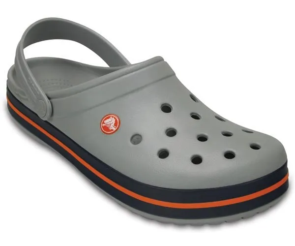 Crocband Clog  - Light Grey/Navy