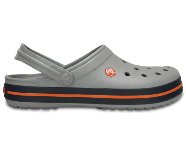 Crocband Clog  - Light Grey/Navy