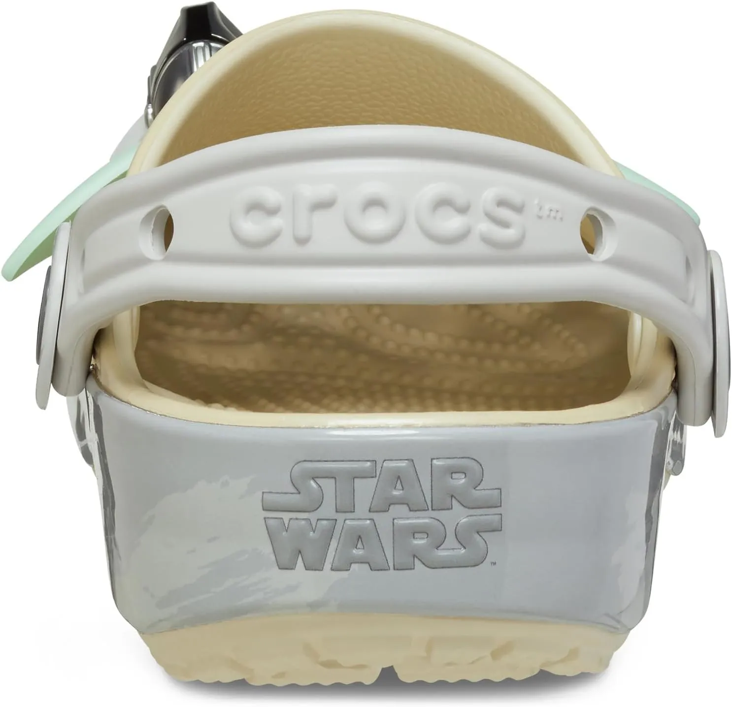 Crocs Boy's Classic Star Wars Clogs (Little Big Kid) Grogu K Bone