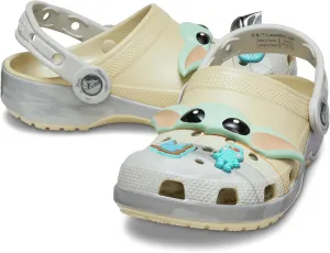 Crocs Boy's Classic Star Wars Clogs (Little Big Kid) Grogu K Bone