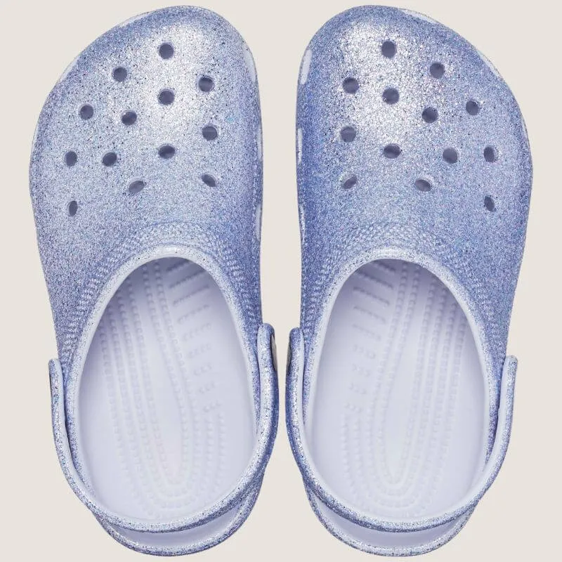 Crocs Kids Classic Glitter Clog