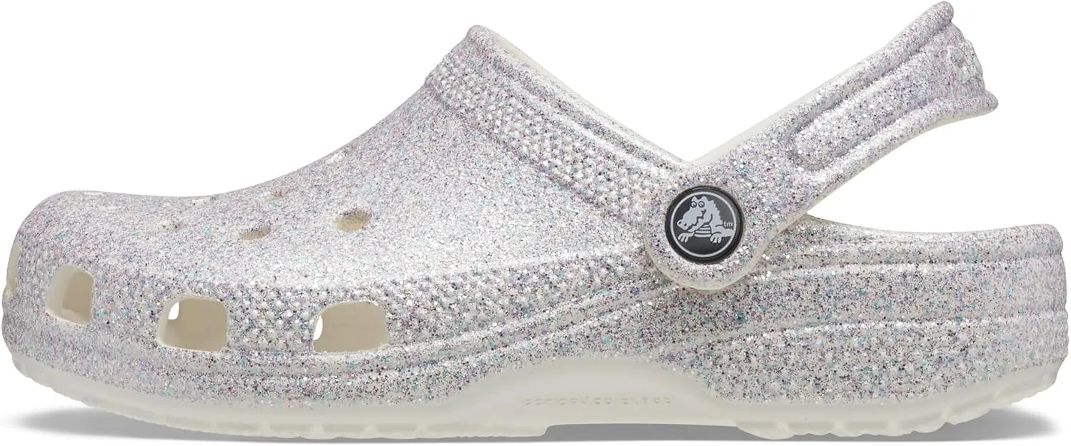 Crocs Kids' Classic Glitter Clog