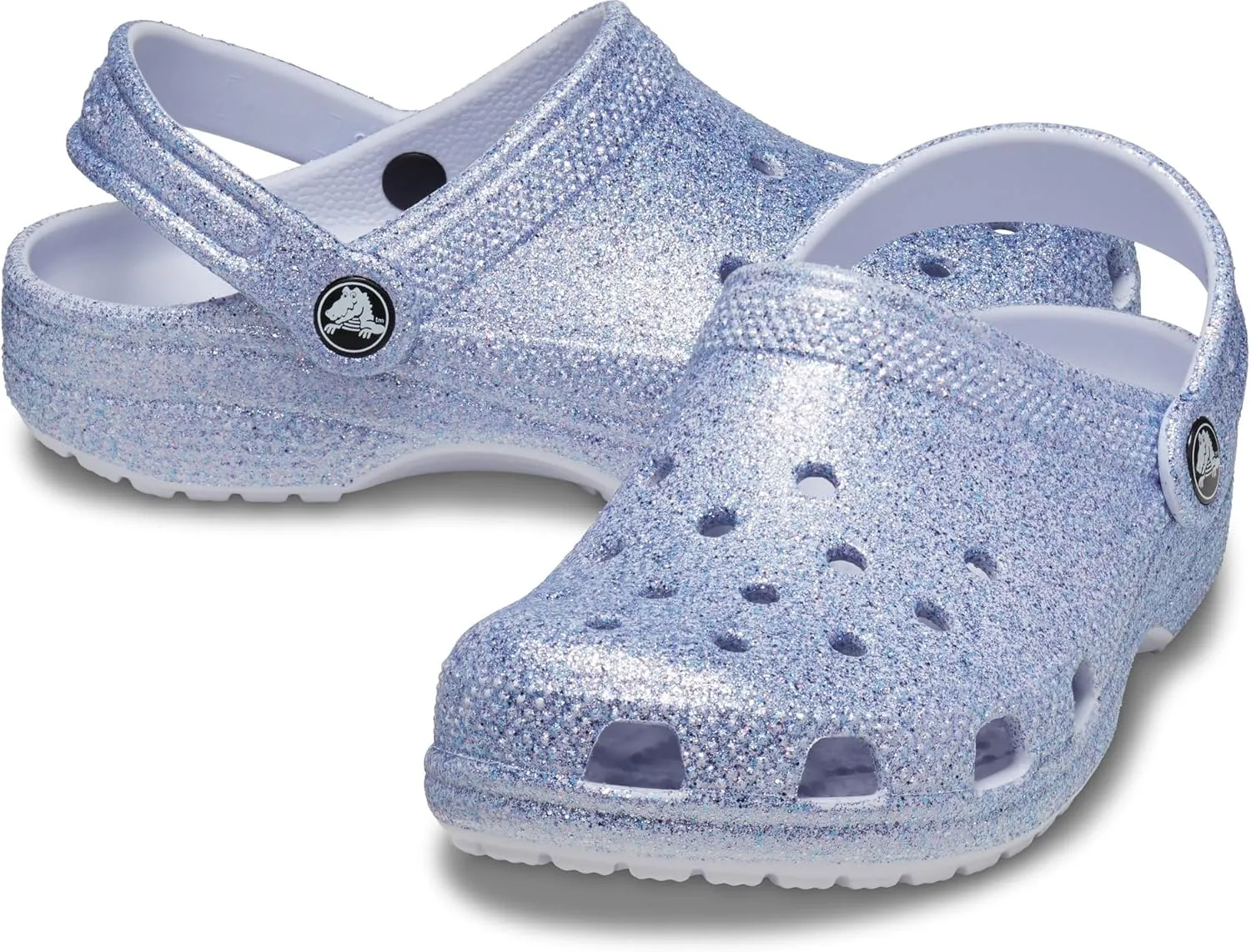 Crocs Kids' Classic Glitter Clog