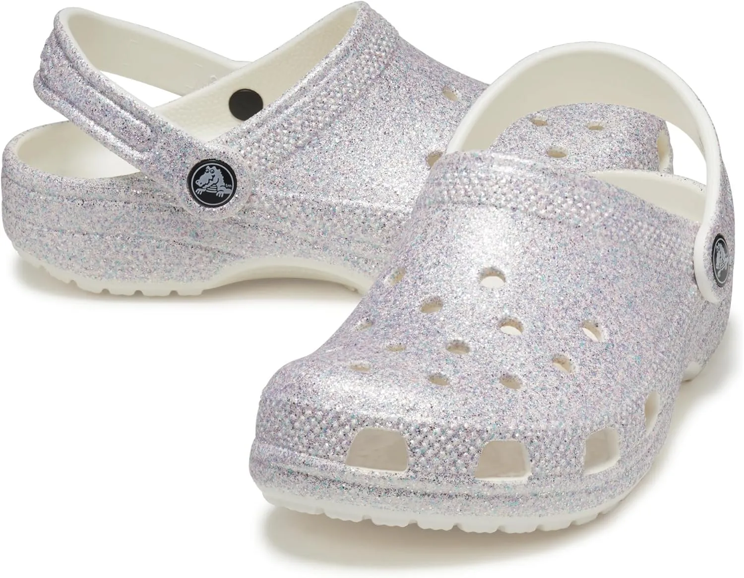 Crocs Kids' Classic Glitter Clog