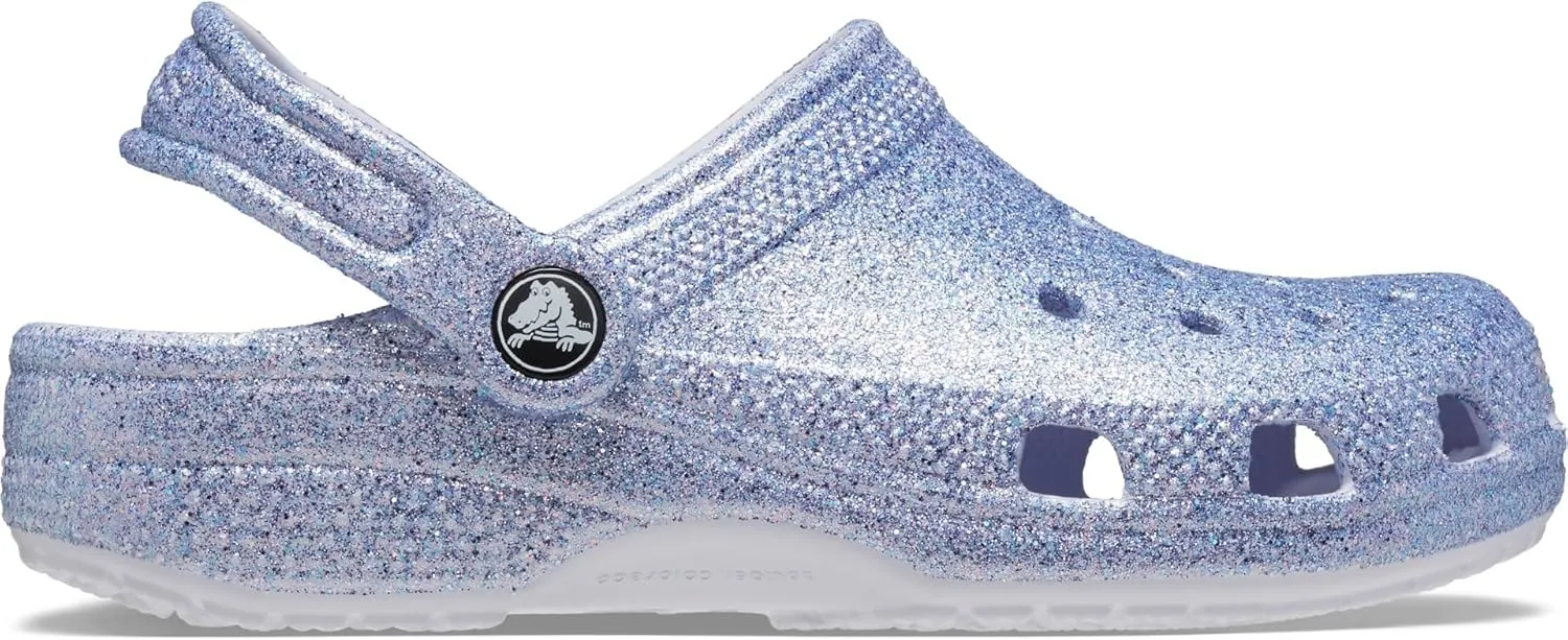Crocs Kids' Classic Glitter Clog