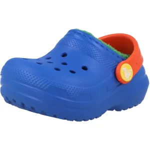 Crocs Kids Classic Lined Clog Blue Bolt