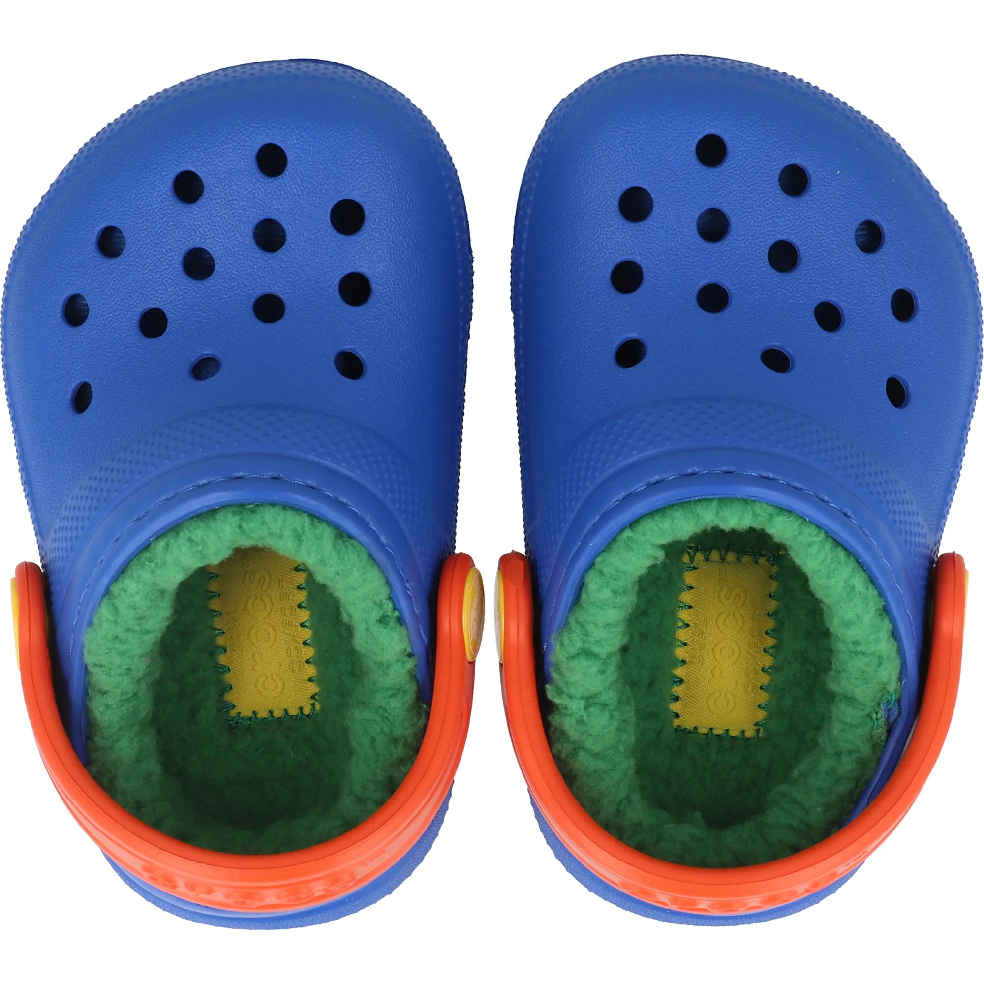 Crocs Kids Classic Lined Clog Blue Bolt