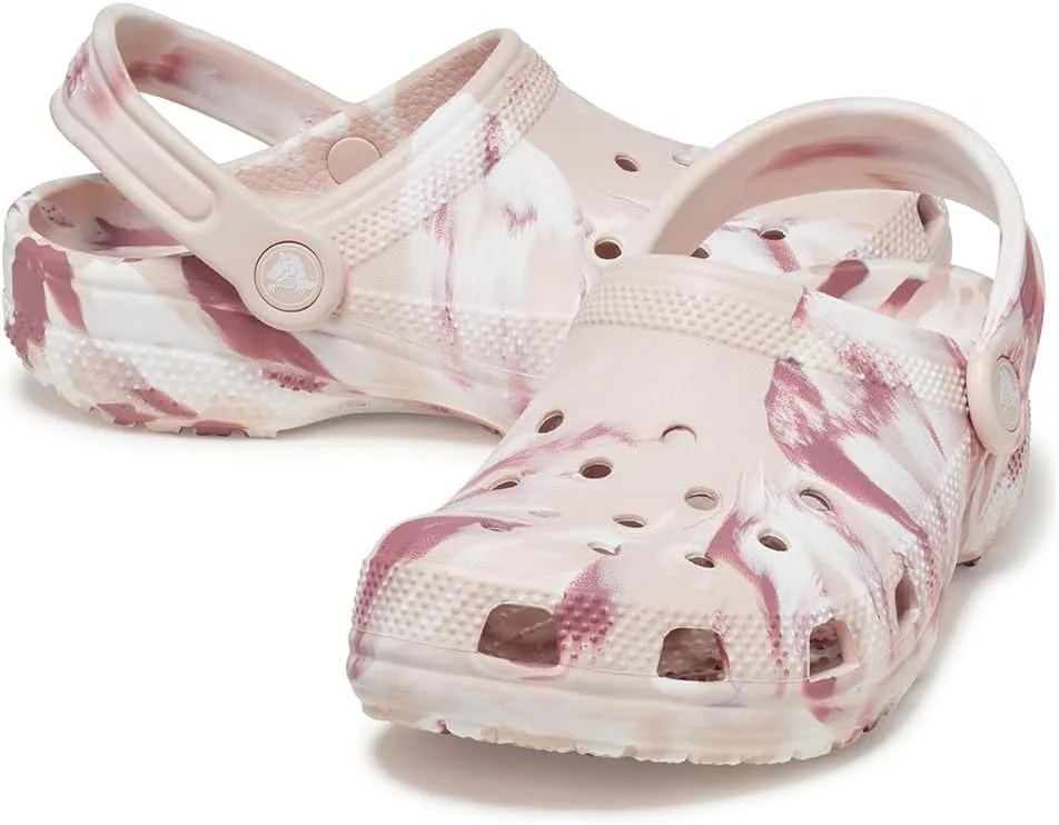 Crocs Kids' Classic Marbled Tie-Dye Clog
