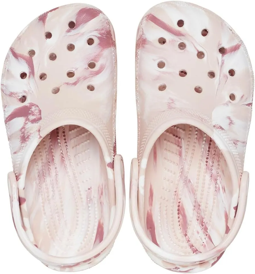 Crocs Kids' Classic Marbled Tie-Dye Clog