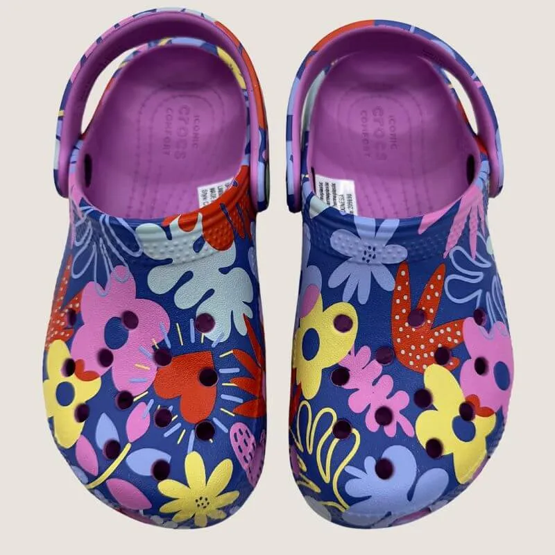 Crocs Kids Classic Printed Clog