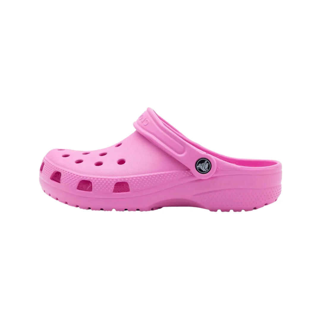 Crocs Taffy Pink Rose Girls Classic clog- Pink