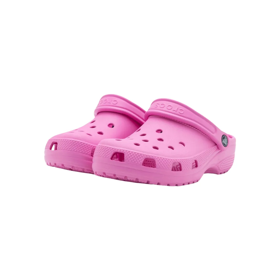 Crocs Taffy Pink Rose Girls Classic clog- Pink