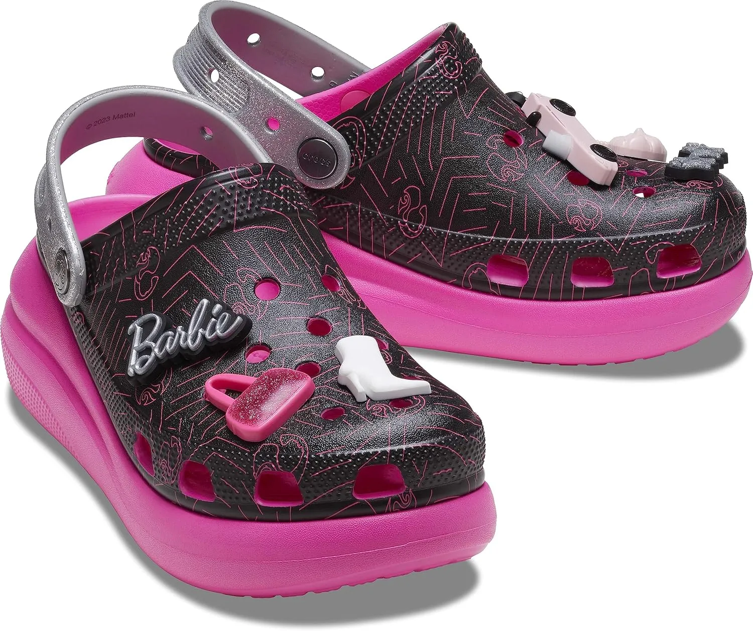 Crocs Unisex-Adult Barbie Classic Crush Clog
