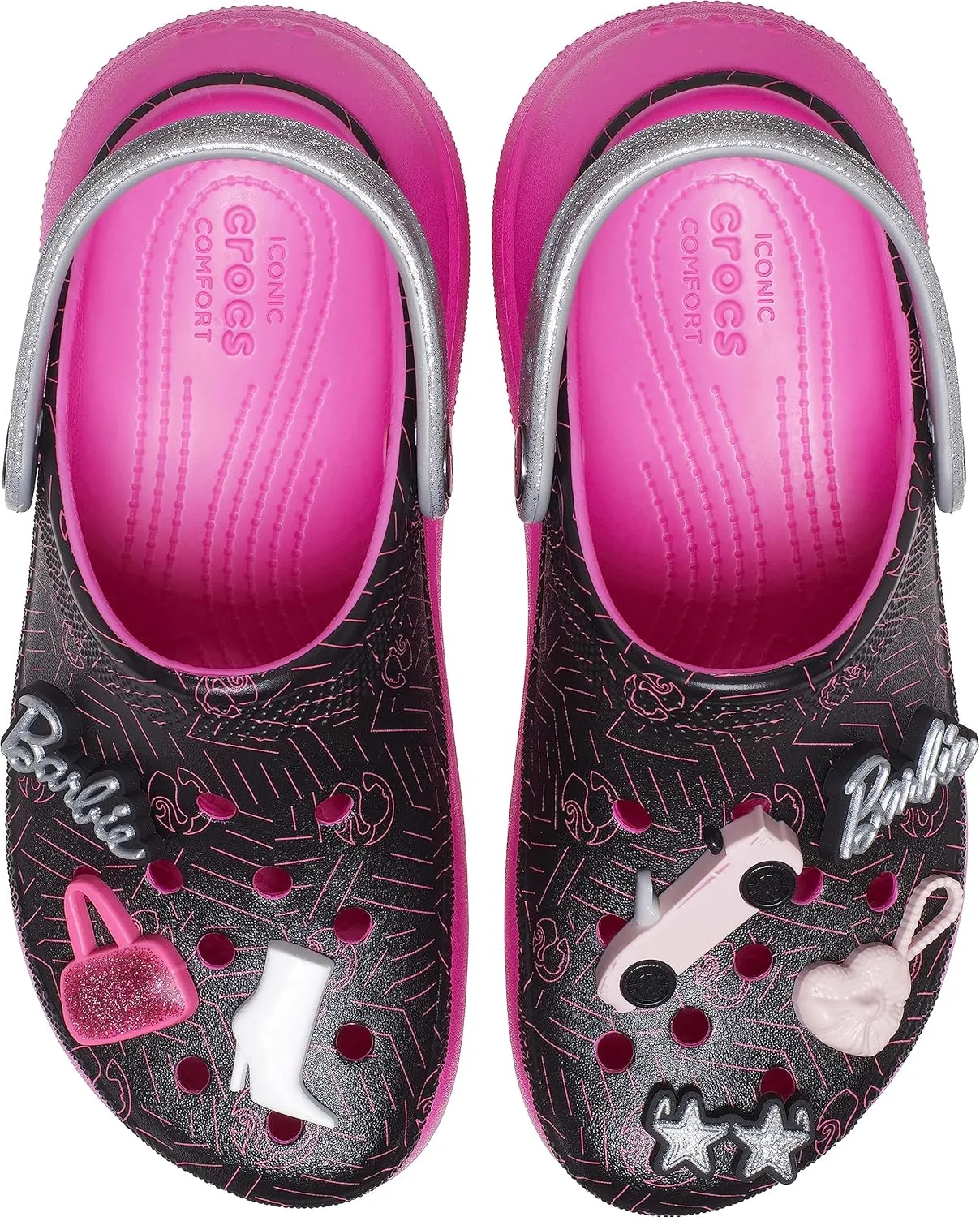 Crocs Unisex-Adult Barbie Classic Crush Clog