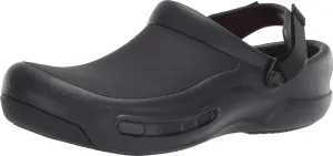 Crocs Unisex-Adult Bistro Pro Work LiteRide Clog, Black, 7 Women/5 Men