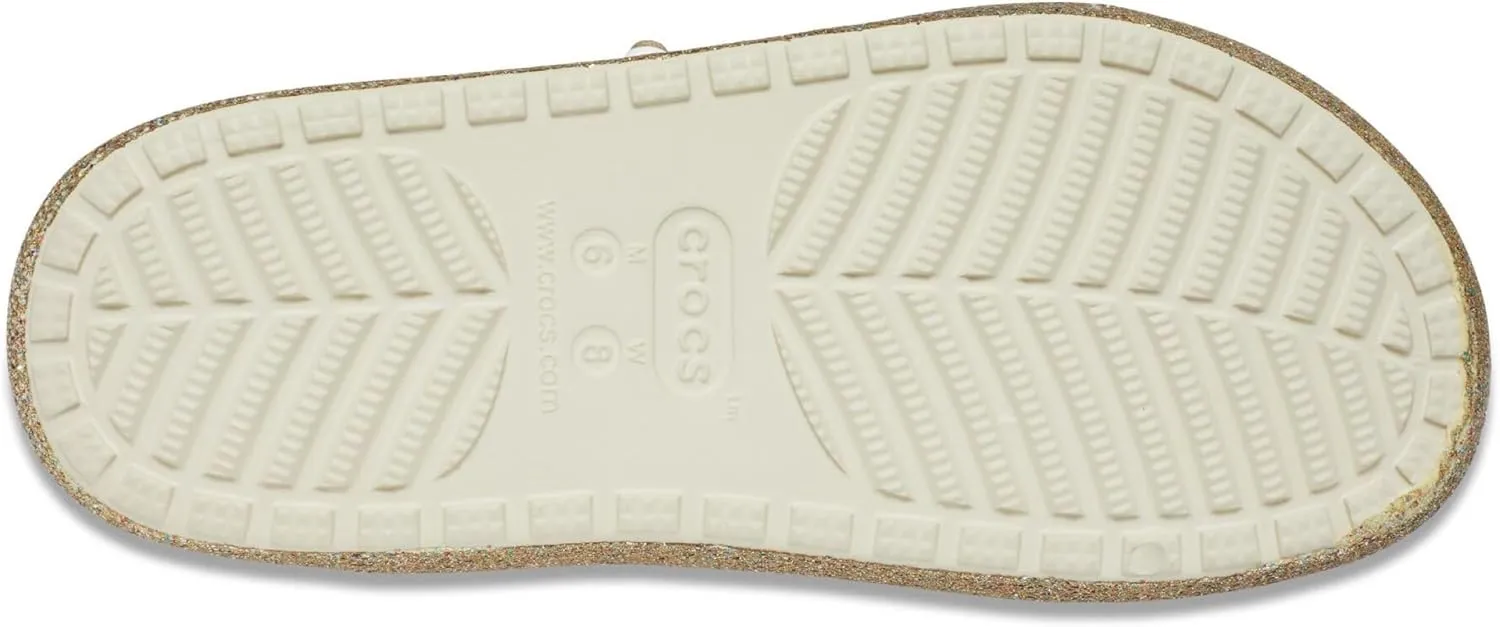 Crocs Unisex-Adult Classic Cozzzy Platform Sandals | Fuzzy Slippers Slide