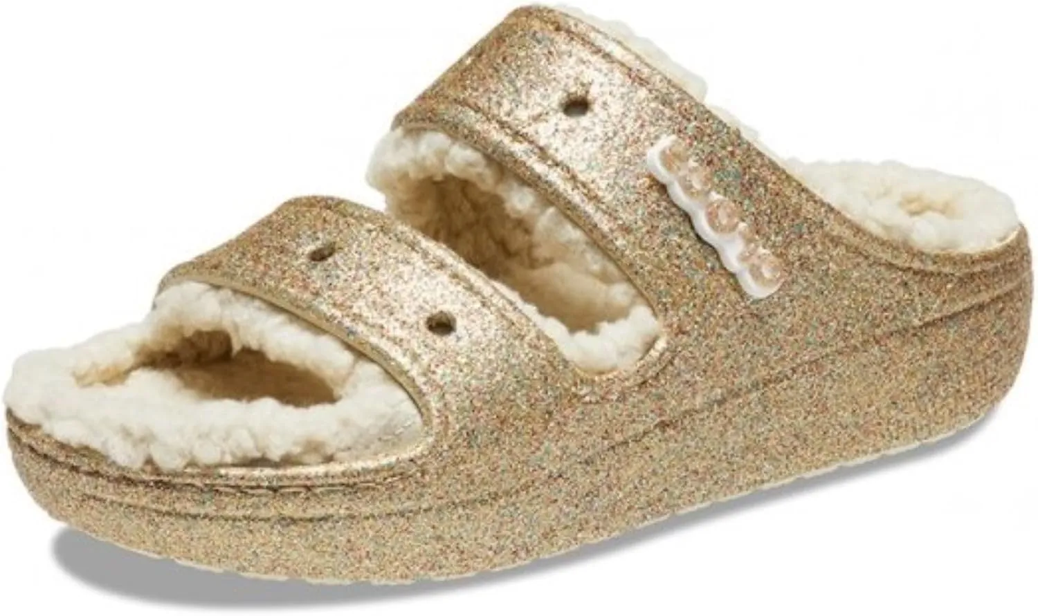 Crocs Unisex-Adult Classic Cozzzy Platform Sandals | Fuzzy Slippers Slide