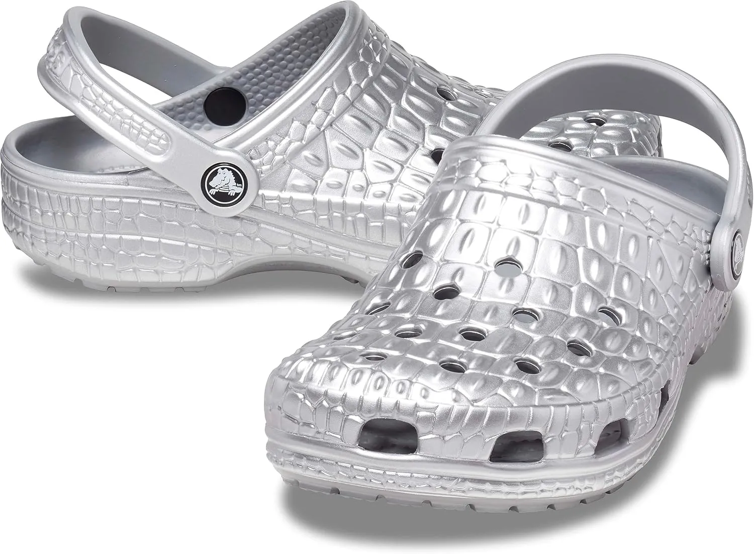 Crocs Unisex-Adult Classic Crocskin Clogs