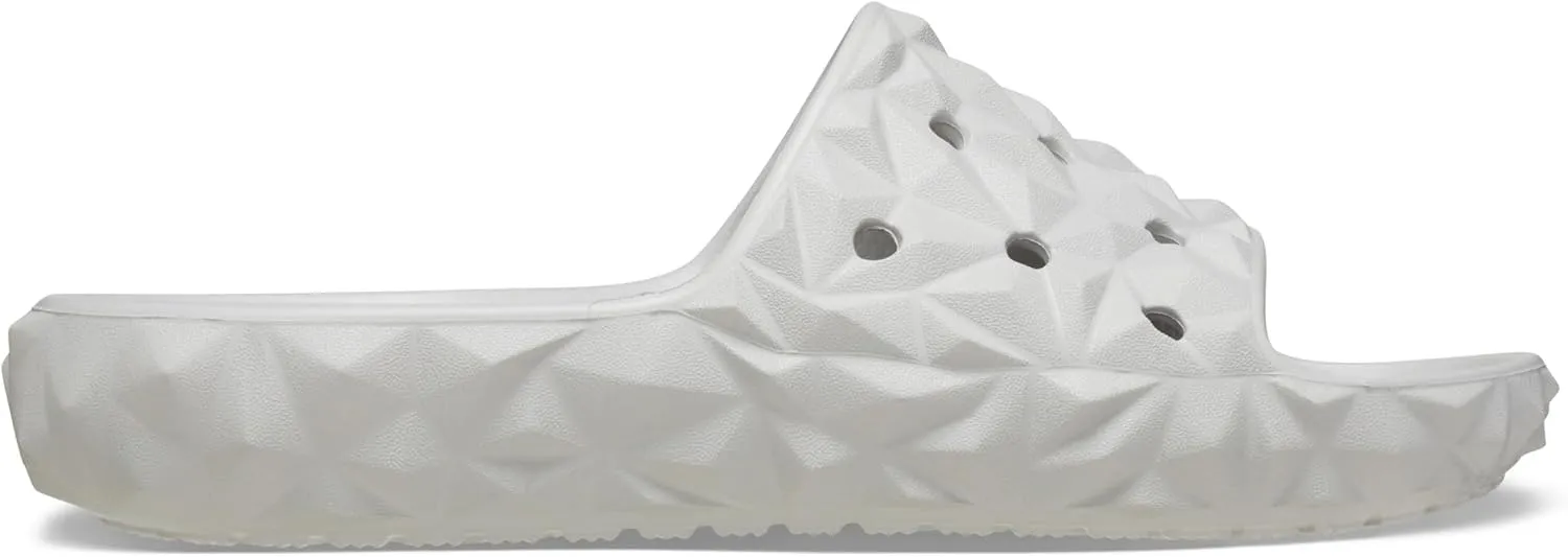 Crocs Unisex-Adult Classic Geometric Slide v2 Black