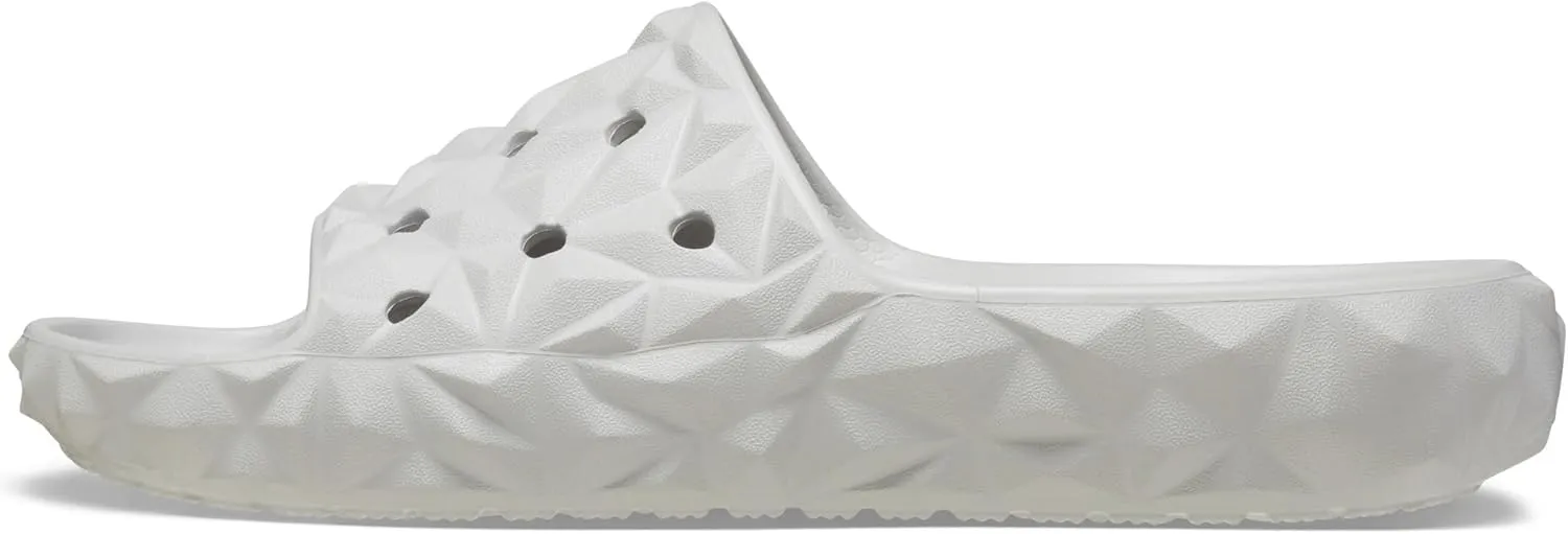 Crocs Unisex-Adult Classic Geometric Slide v2 Black