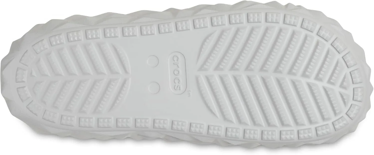 Crocs Unisex-Adult Classic Geometric Slide v2 Black