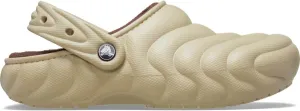 Crocs Unisex-Adult Classic Lined Overpuff & Geometric Clogs, Fuzzy House Slippers