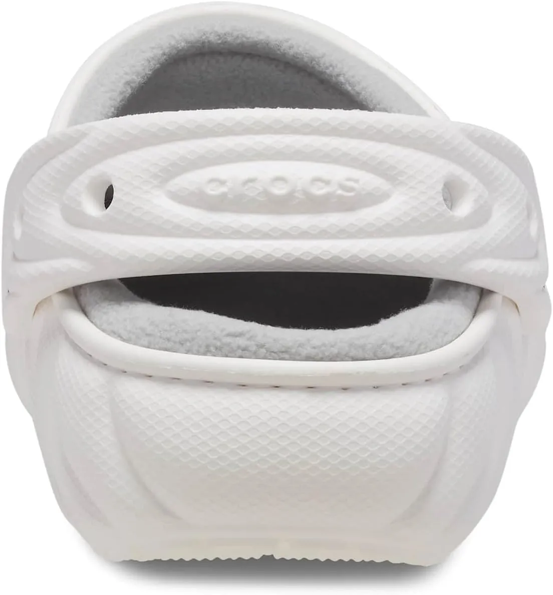 Crocs Unisex-Adult Classic Lined Overpuff & Geometric Clogs, Fuzzy House Slippers