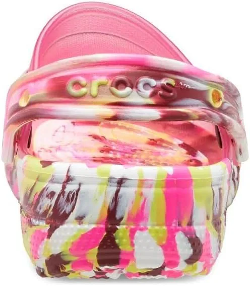 Crocs Unisex Adult Classic Translucent Marbled Clog