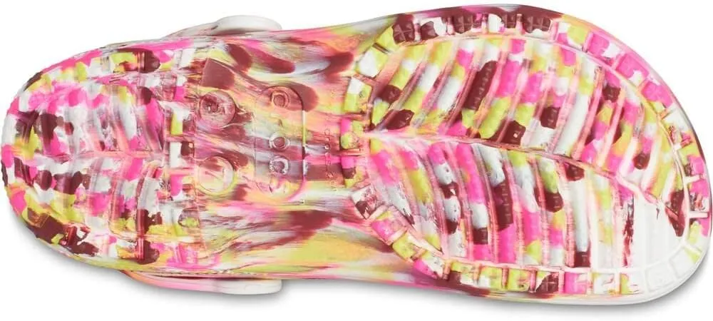 Crocs Unisex Adult Classic Translucent Marbled Clog