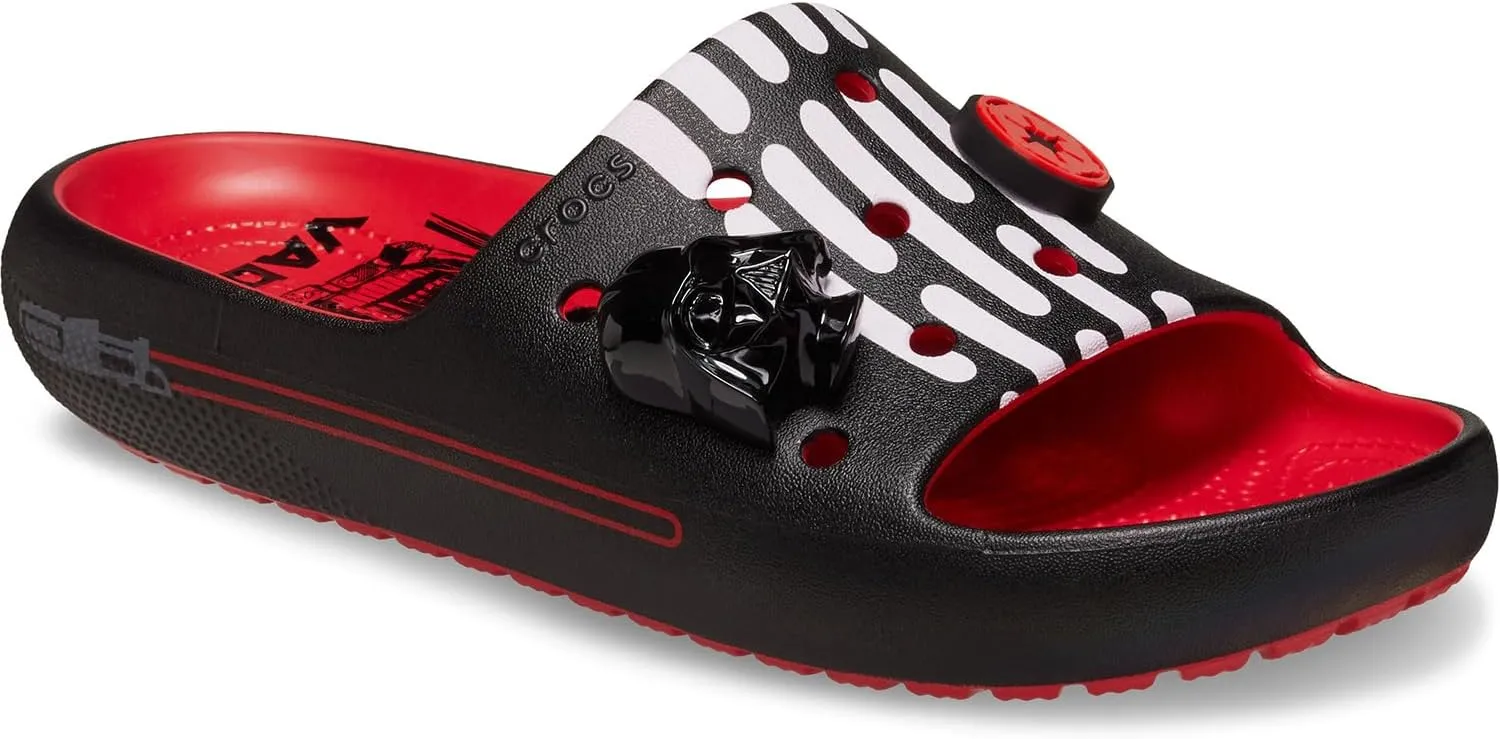 Crocs Unisex-Adult Darth Vader Classic Slides 2.0, Sandals for Women and Men V2 VyR