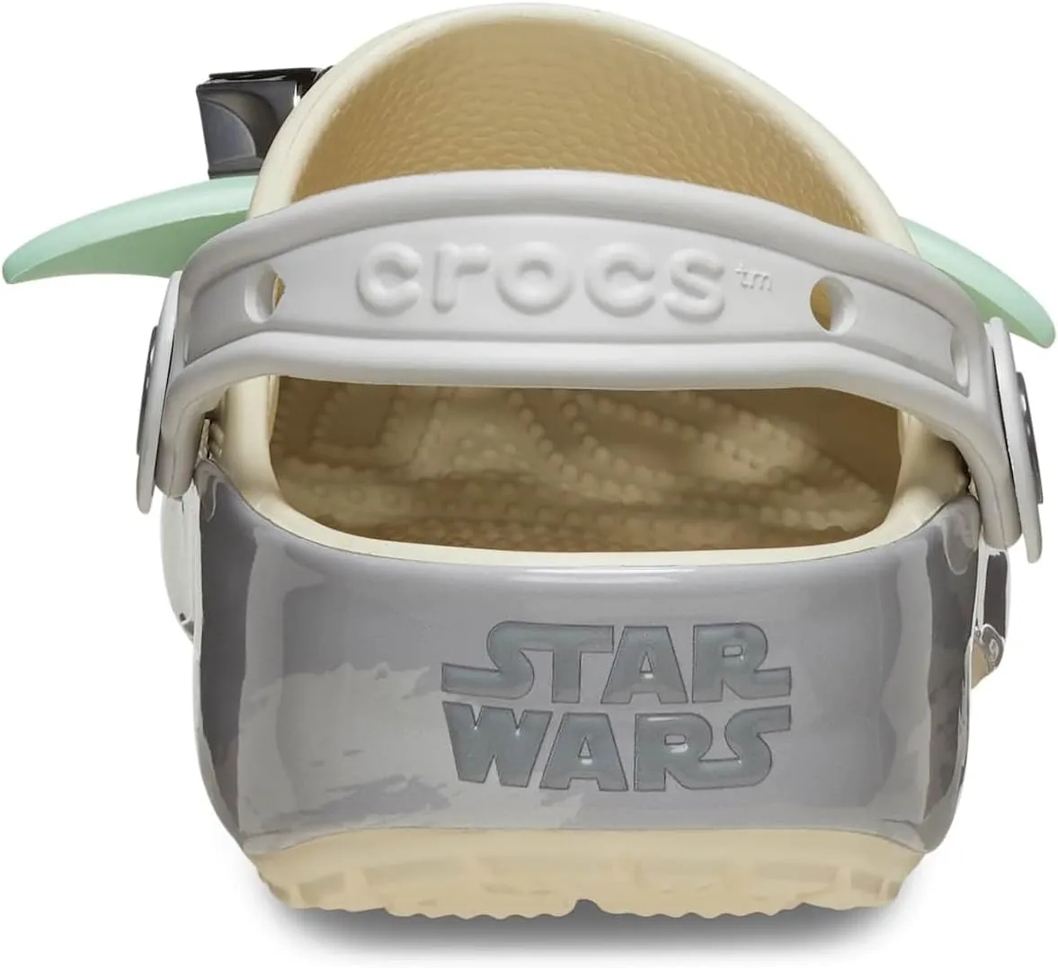 Crocs Unisex-Adult Star Wars Grogu Classic Clog Bone