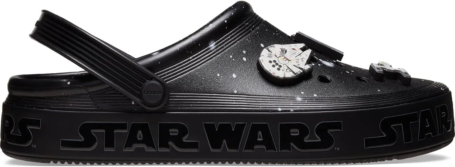 Crocs Unisex-Adult Star Wars Off Court Clog Black