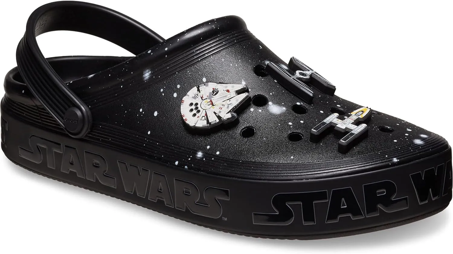 Crocs Unisex-Adult Star Wars Off Court Clog Black