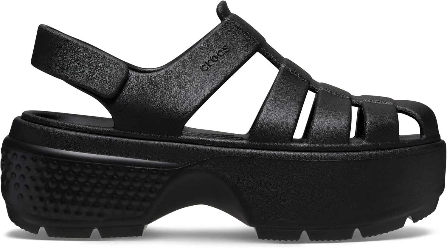 Crocs Unisex-Adult Stomp Fisherman Sandal Heeled