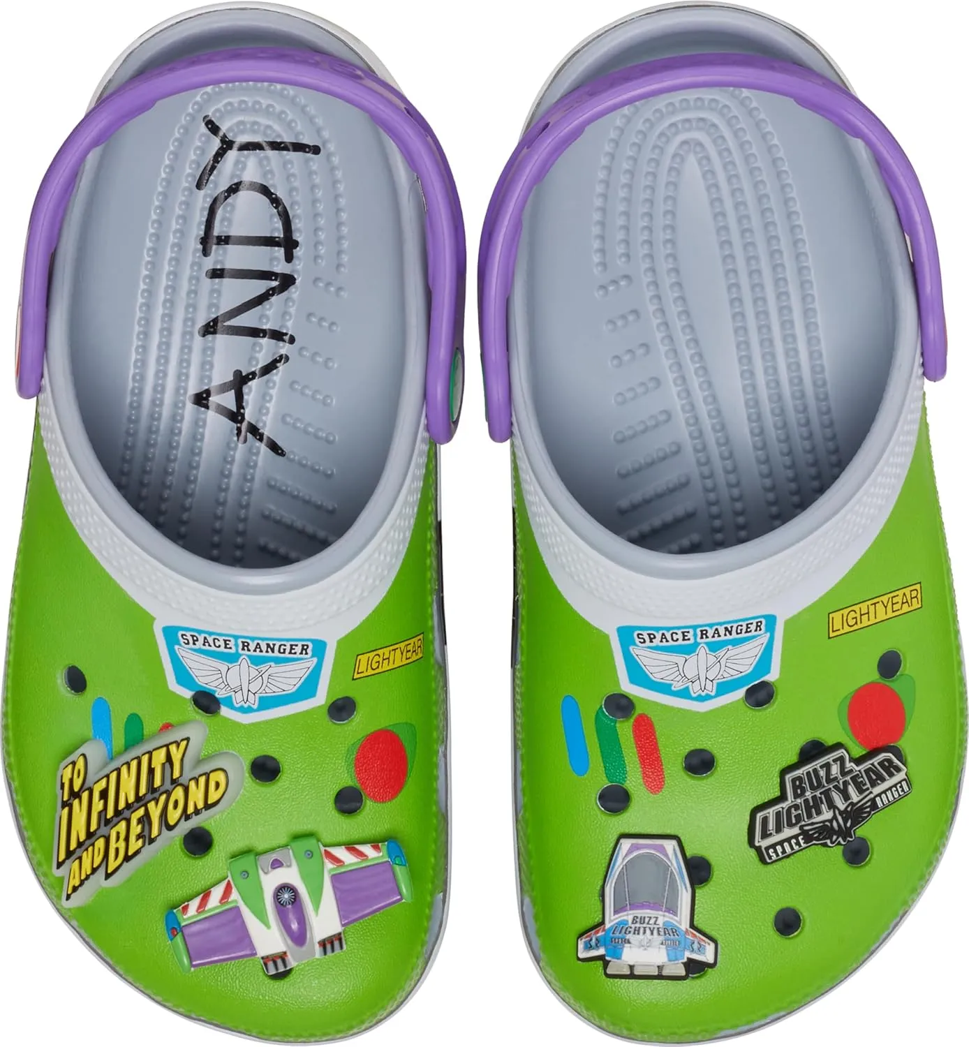 Crocs Unisex-Adult Toy Story Buzz Classic Clog T BluGry