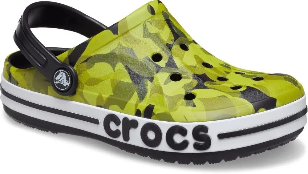 Crocs Unisex-Child Bayaband Bubble Camo Clog