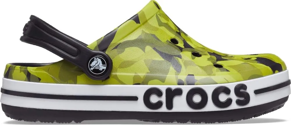 Crocs Unisex-Child Bayaband Bubble Camo Clog