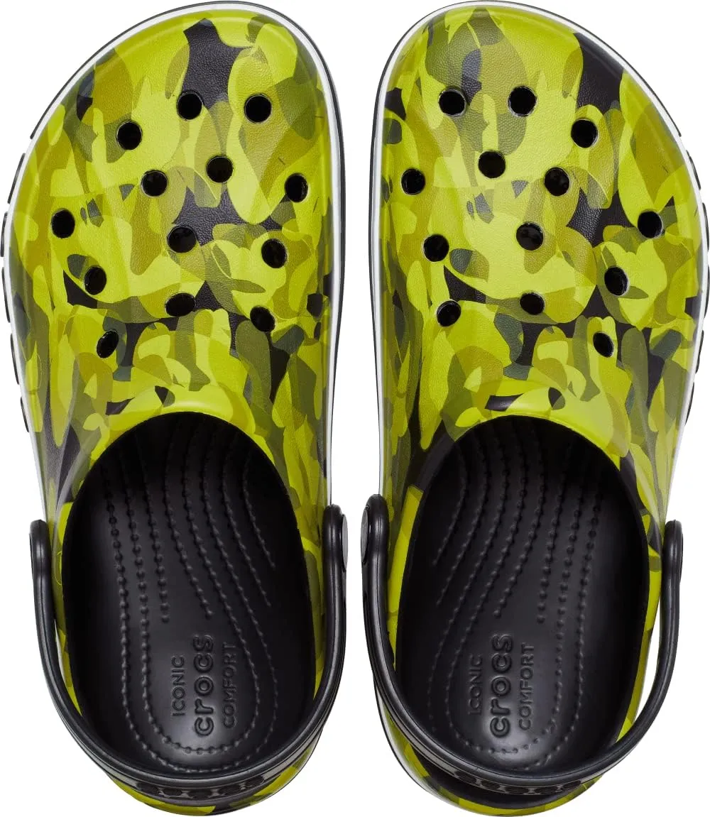 Crocs Unisex-Child Bayaband Bubble Camo Clog