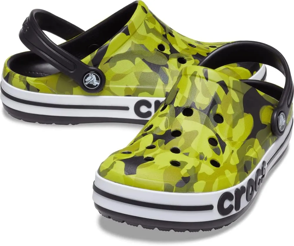 Crocs Unisex-Child Bayaband Bubble Camo Clog