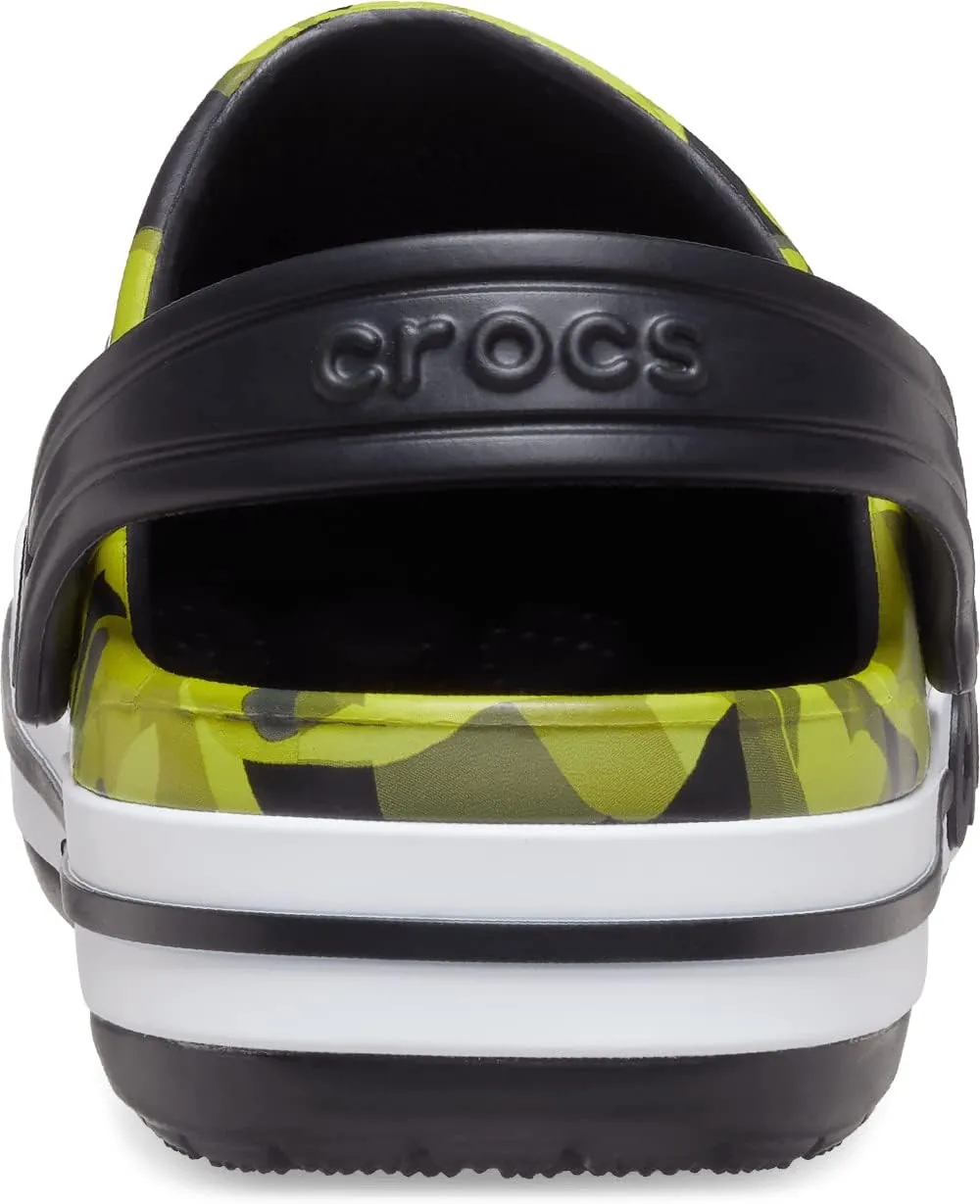 Crocs Unisex-Child Bayaband Bubble Camo Clog