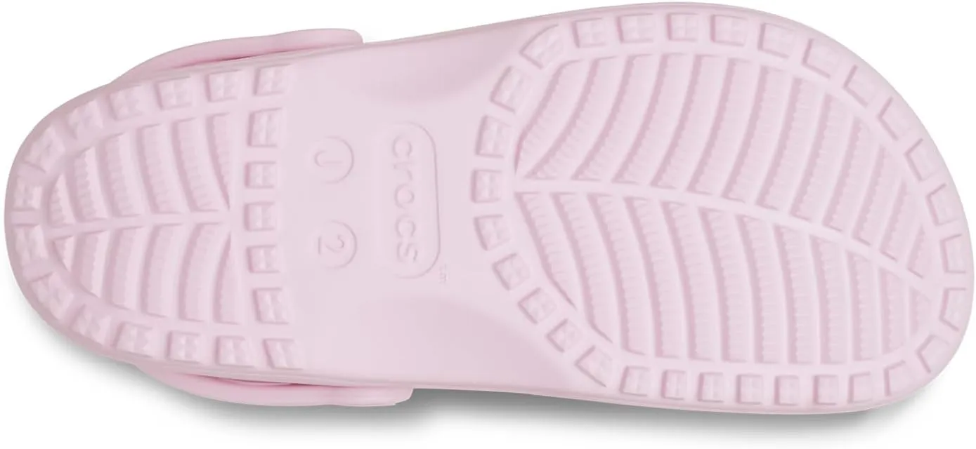 Crocs Unisex-Child Classic Clogs with Floral Cut Out Design (Little Big Kid)