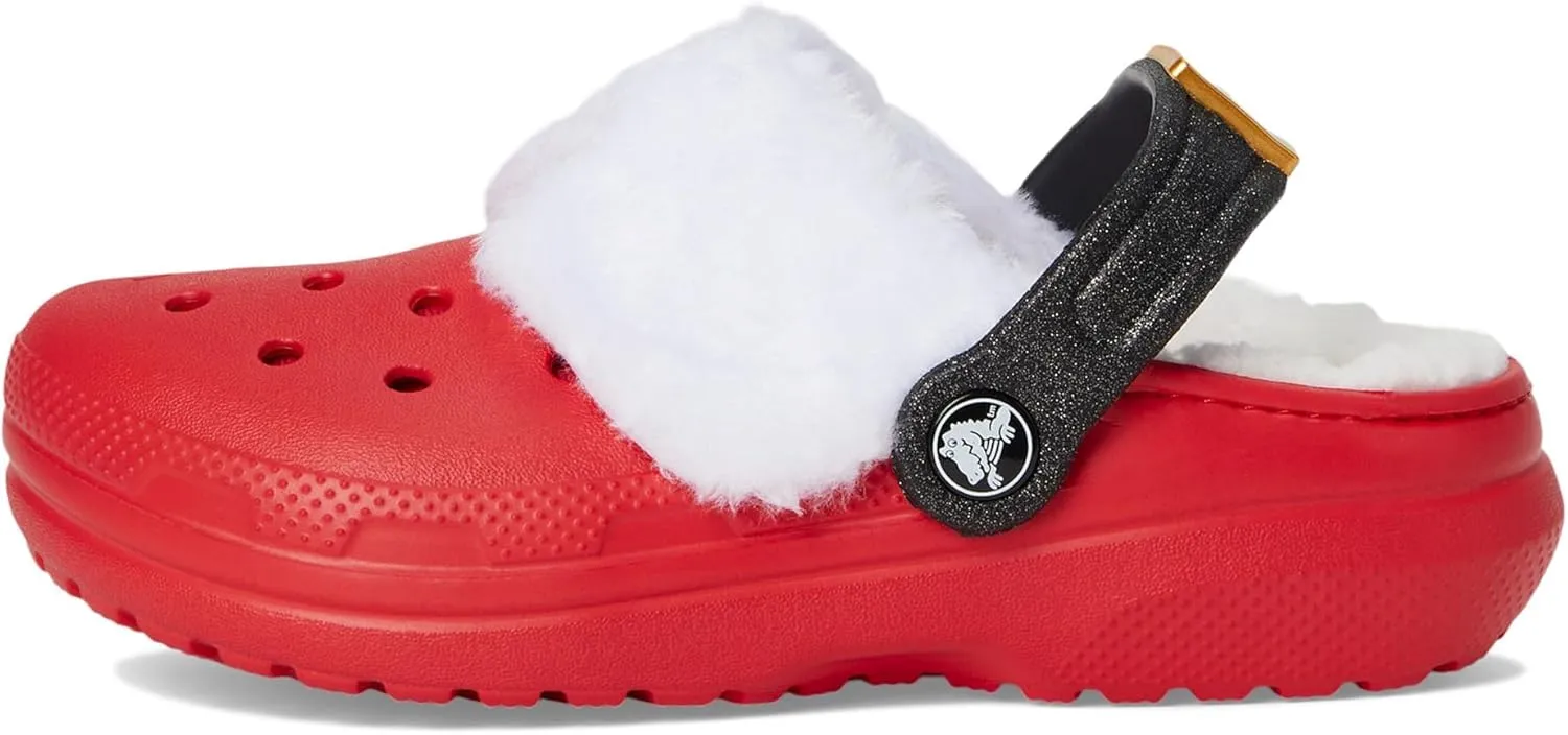 Crocs Unisex-Child Classic Holiday Lined Clogs (Little Big Kid)