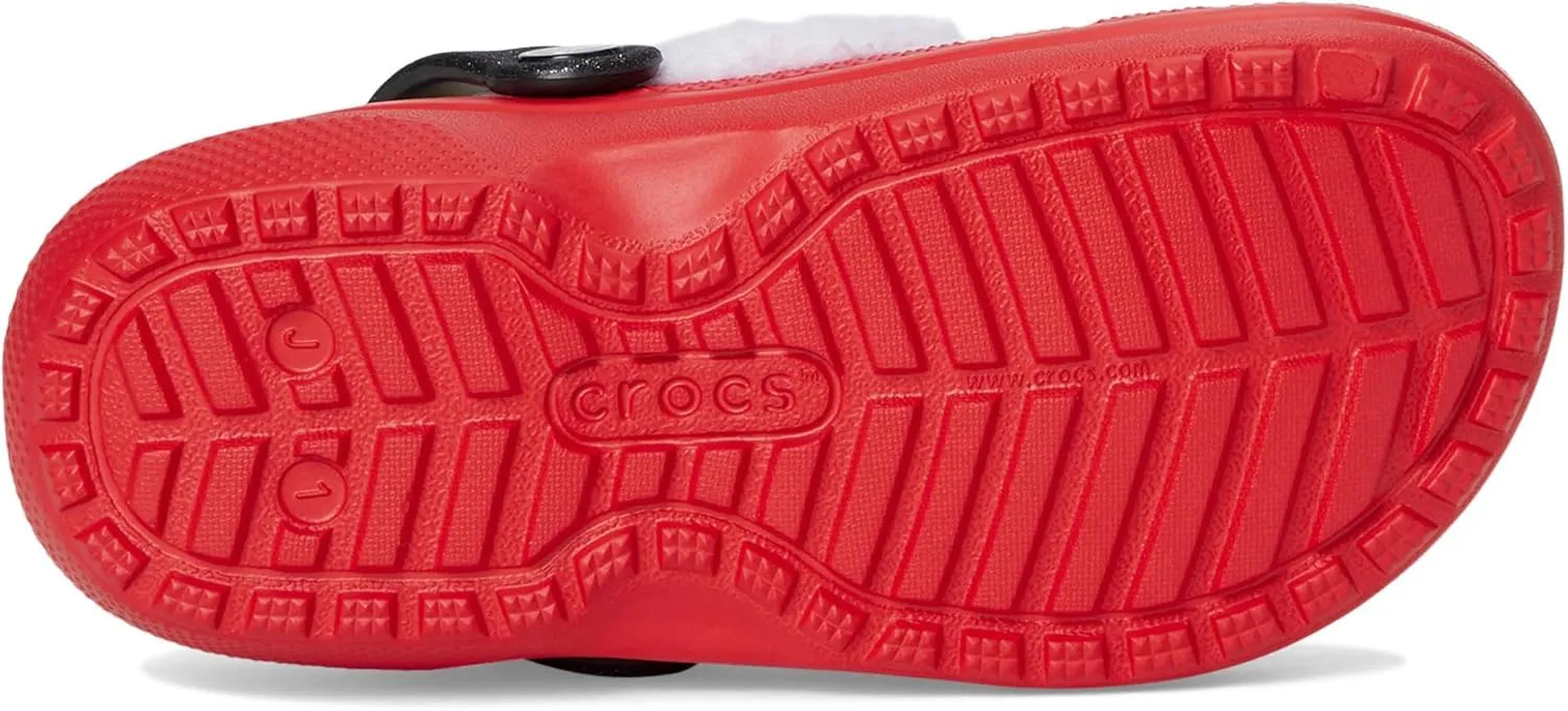 Crocs Unisex-Child Classic Holiday Lined Clogs (Little Big Kid)
