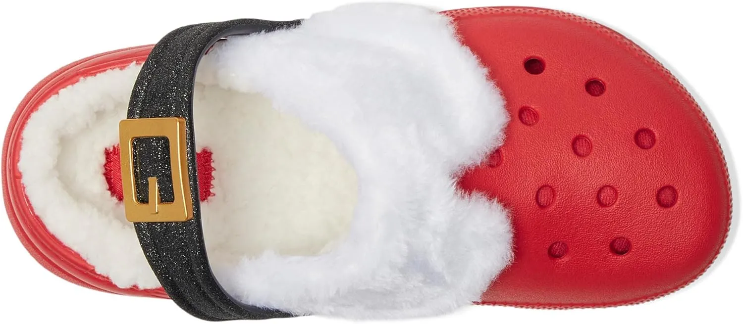 Crocs Unisex-Child Classic Holiday Lined Clogs (Little Big Kid)