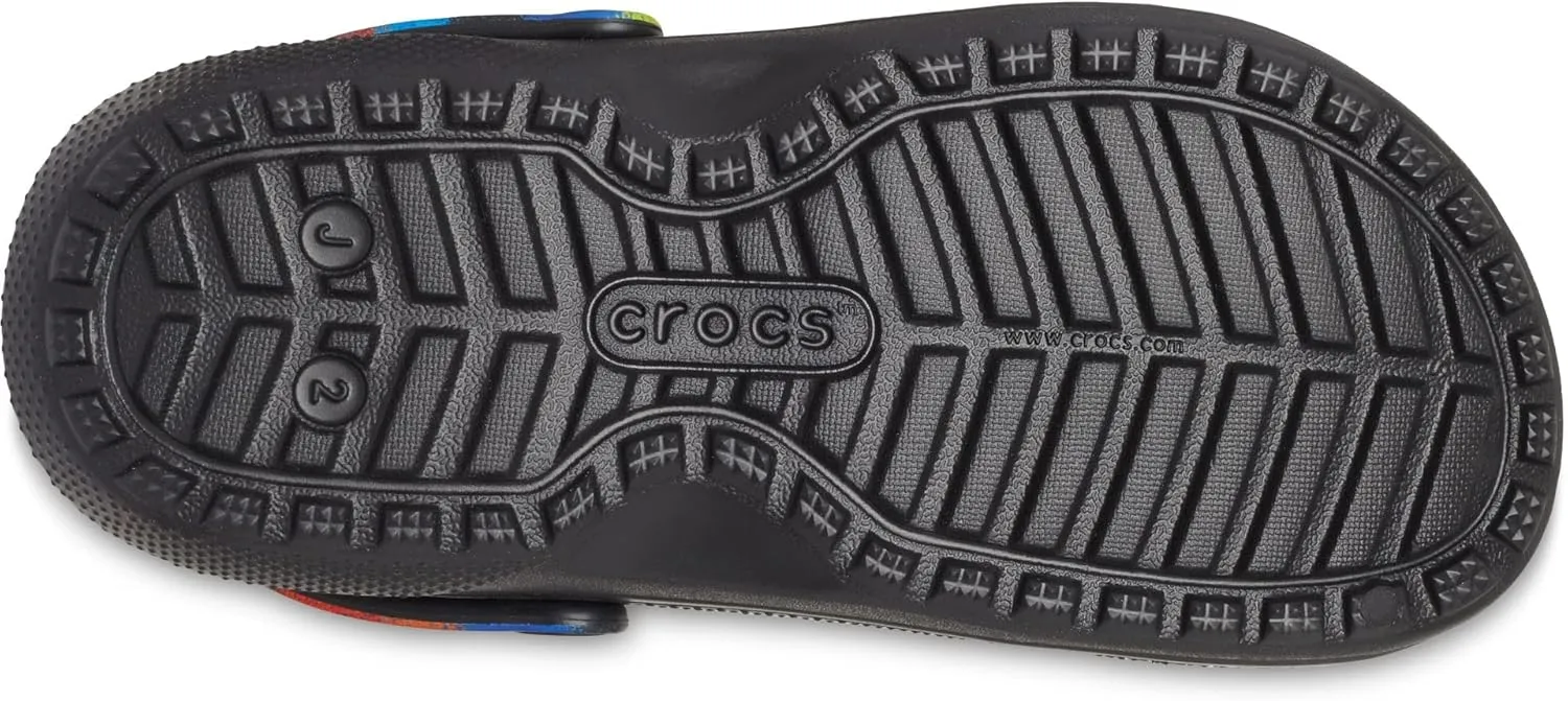 Crocs Unisex-Child Classic Lined Spray Dye Clog
