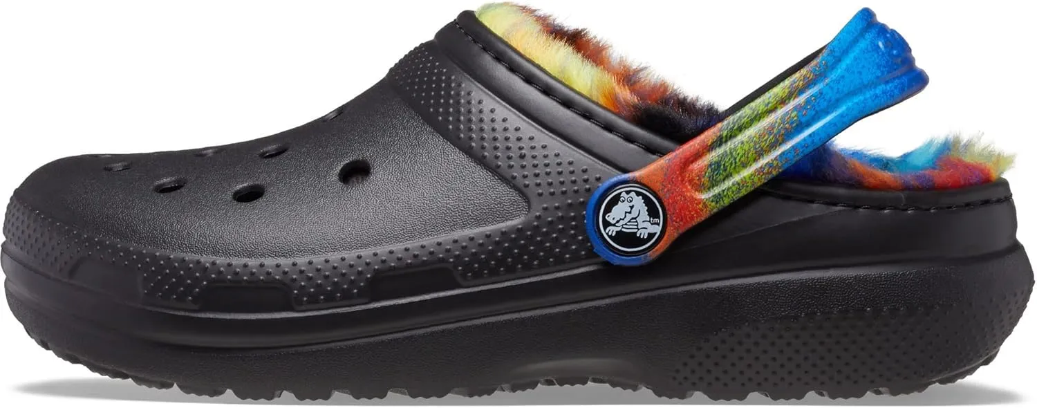 Crocs Unisex-Child Classic Lined Spray Dye Clog