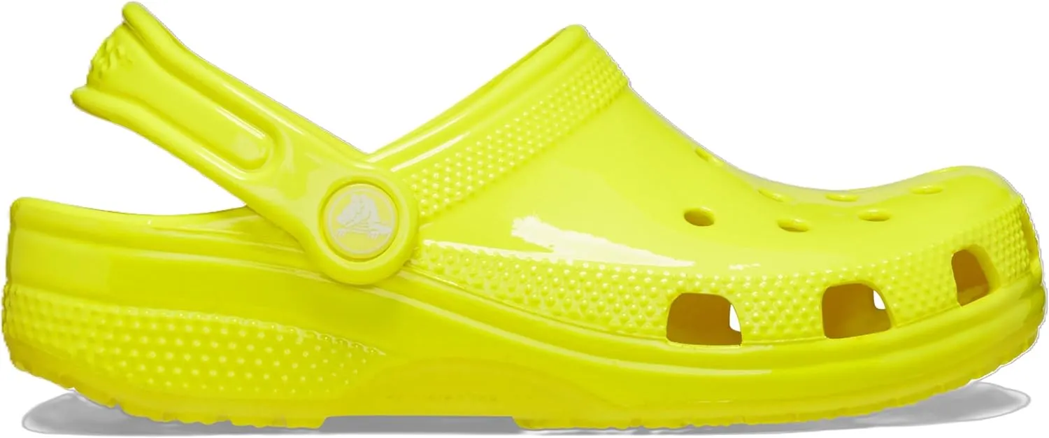 Crocs Unisex-Child Classic Neon Highlighter Clog