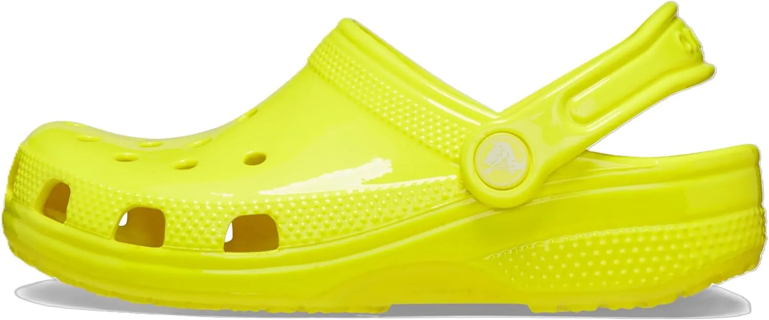 Crocs Unisex-Child Classic Neon Highlighter Clog